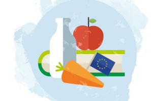 An drei Tagen der Woche, Schulobst